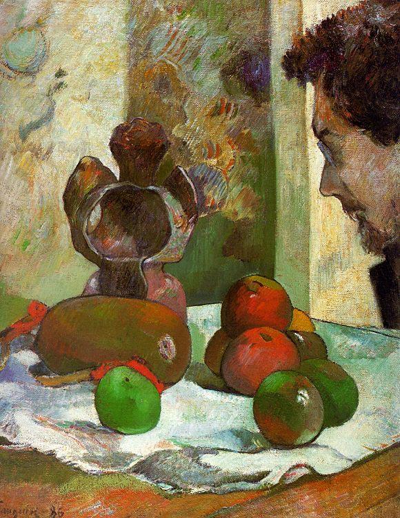 Paul Gauguin Still Life with Profile of Laval oil painting picture